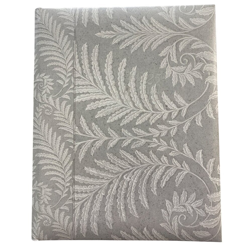 Our 25th Wedding Anniversary Memory Book With Floral Embossed Cover